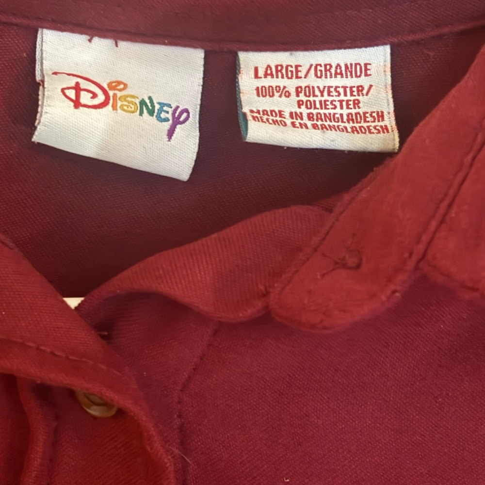 Tigger Show Off Winnie The Pooh Disney Women's Button Up Long Sleeve Shirt - L - Picture 5 of 8
